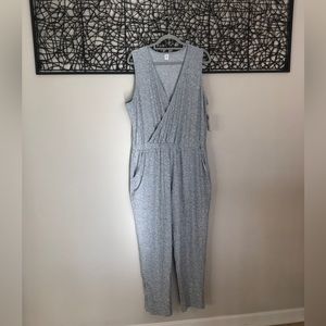 Old Navy Active Breathe On Heather Gray Jumpsuit